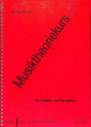 Paetzold, C: Musiktheorie-Kurs