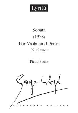 George Lloyd: Sonata (1978), for violin and piano