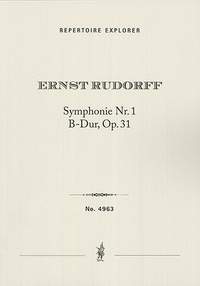 Rudorff, Ernst: Symphony No. 1 in B flat major op. 31