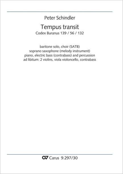Peter Schindler: Tempus transit - D minor