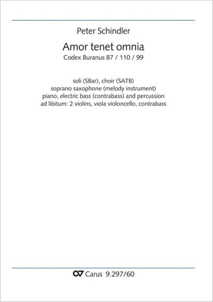 Peter Schindler: Amor tenet omnia