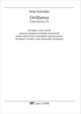 Peter Schindler: Omittamus - E major