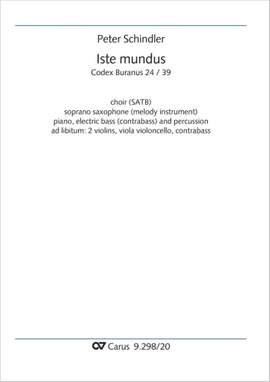 Peter Schindler: Iste mundus - D minor