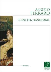 Angelo Ferraro: Pezzo per pianoforte