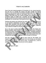 Jerry Goldsmith: The ’Burbs Product Image