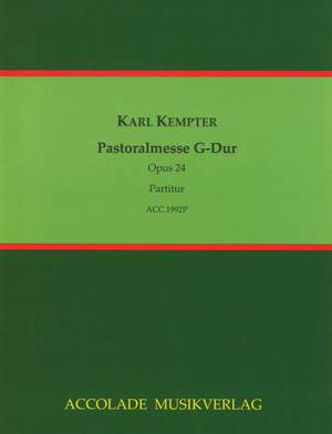 Kempter, K: Pastoralmesse in G 24