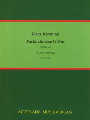 Kempter, K: Pastoralmesse in G - Klavierauszug 24