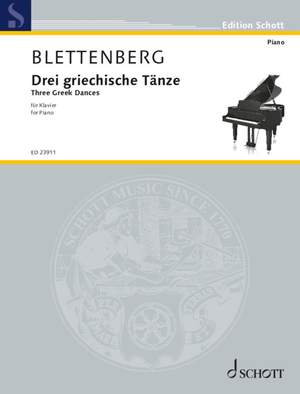 Blettenberg, Aris Alexander: Three Greek Dances