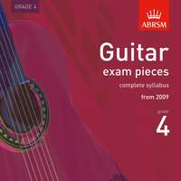 Guitar Exam Pieces from 2009, ABRSM Grade 4