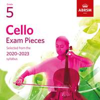 Cello Exam Pieces 2020-2023, ABRSM Grade 5