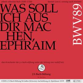 J. S. Bach Cantata BWV 89 'Was soll ich aus dir machen, Ephraim'