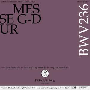 J.S. Bach: Mass in G Major, BWV 236