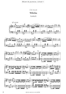 Chabrier, E: Album de jeunesse