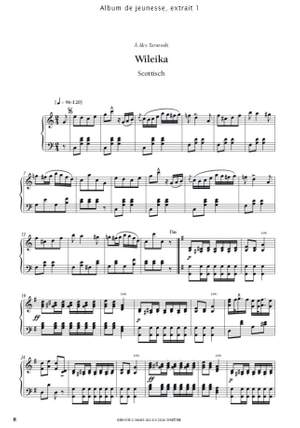 Chabrier, E: Album de jeunesse