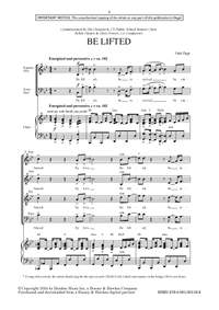 Page, Nick: Be Lifted (Mixed Voices) - Digital Sheet Music