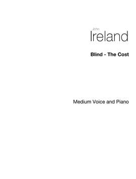 Ireland, John: Two Songs: Blind - The Cost (Medium Voice) - Digital Sheet Music