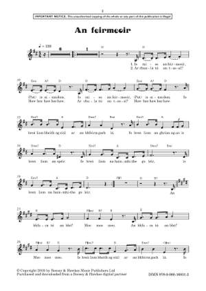 Furlong, Sue: An feirmeoir (The farmer) (Children's Voices & Piano) - Digital Sheet Music