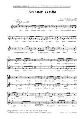 Furlong, Sue: An tuar ceatha (The rainbow) (Children's Voices & Piano) - Digital Sheet Music