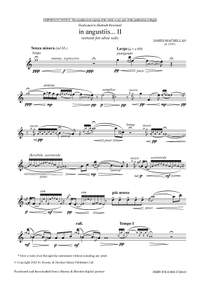 MacMillan, James: in angustiis ... II (Oboe) - Digital Sheet Music