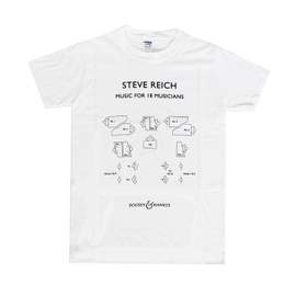 Steve Reich T Shirt Music For 18 Musicians Small