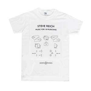 Steve Reich T Shirt Music For 18 Musicians Small