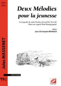 Massenet, J É F: Deux Mélodies pour la jeunesse