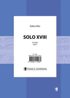 Kalevi Aho: Solo XVIII for tuba