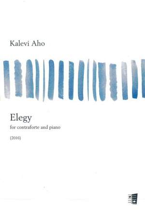 Kalevi Aho: Elegy for contraforte and piano