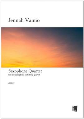 Jennah Vainio: Saxophone Quintet