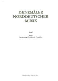 Kittel, J C: Vierstimmige Choräle mit Vorspielen Vol. 7