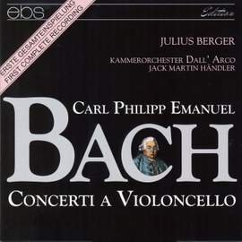 Carl Philipp Emanuel Bach: Concerti a Violoncello