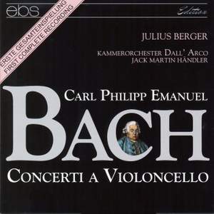 Carl Philipp Emanuel Bach: Concerti a Violoncello