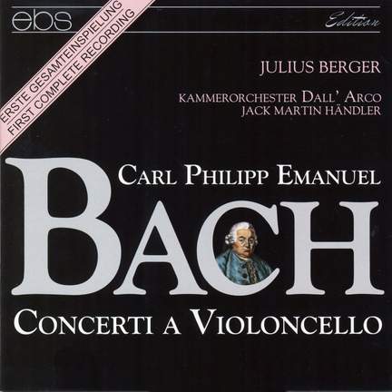 Carl Philipp Emanuel Bach: Concerti a Violoncello
