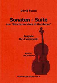 Funccius, D: Sonaten-Suite aus "Stricturae Viola di Gambicae"