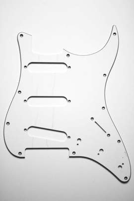 Jet Guitar Pickguard JS300 Series - White