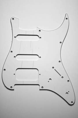 Jet Guitar Pickguard JS400 Series - White