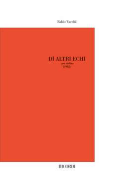 Fabio Vacchi: Di altri echi