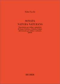 Fabio Vacchi: Sonata natura naturans