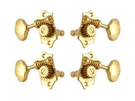 Grover Sta-Tite 18.1 Gear Ratio U98-18 Series Ukulele Pegs Gold Set 2+2
