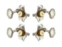 Grover Sta-Tite 18.1 Gear Ratio U98-18 Series Ukulele Pegs Nickel Set 2+2 
