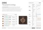 Jargar Violin E String. Evoke Series Medium - 4/4 Size Product Image