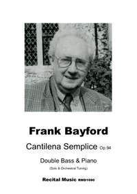 Frank Bayford: Cantilena Semplice Op.94