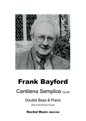 Frank Bayford: Cantilena Semplice Op.94