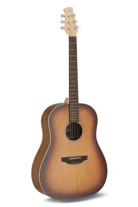 Applause Acoustic Guitar Jump Slope Shoulder D Peach Burst