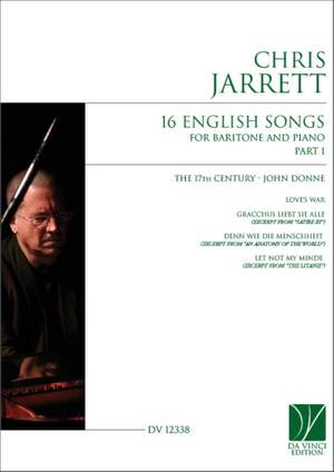 Chris Jarrett: 16 English Songs, for Baritone and Piano