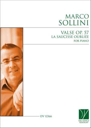 Marco Sollini: Valse Op. 57, La saucisse oubliée, for Piano