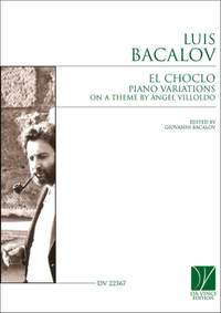 Luis Bacalov: El Choclo, Piano Variations