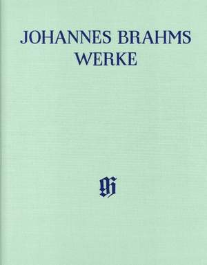 Brahms, J: Piano Trios 1 Serie 2, Bd. 6a