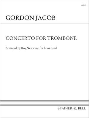 Jacob, Gordon: Concerto for Trombone arr. Brass Band