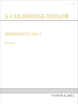 Coleridge-Taylor, Samuel: Impromptu No. 1 in A. Piano Solo